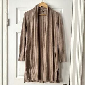 Barefoot Dreams Cozychic Lite Open Front Cardigan Sz S Petite